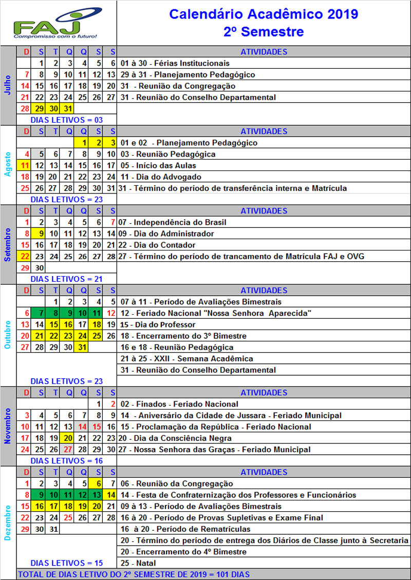 Calendario 2019 2 ATUAL